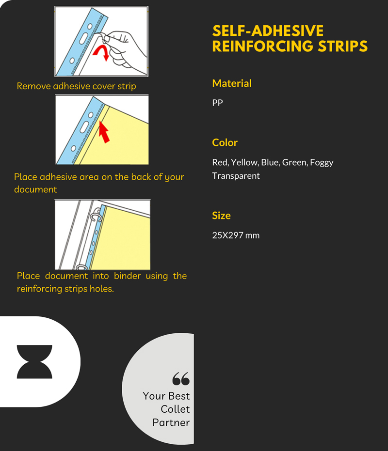 Adhesive Attaching Strips