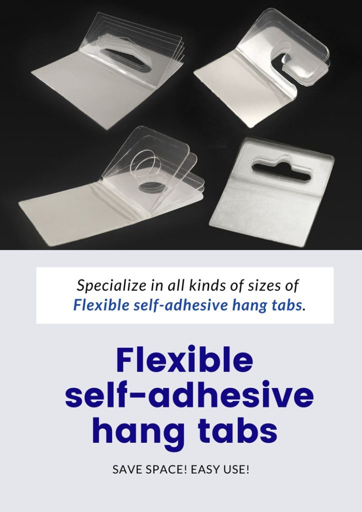 Flexible Adhesive Hang Tab