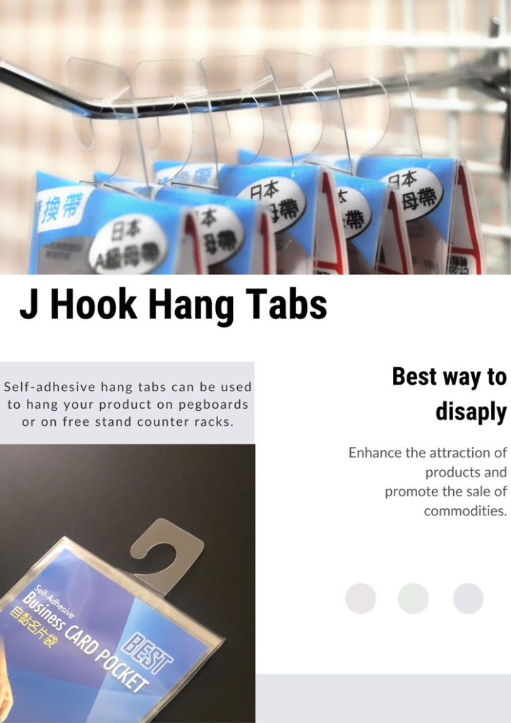 Hook type Hang Tabs