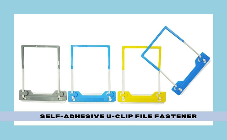 u clip bonded file fasteners