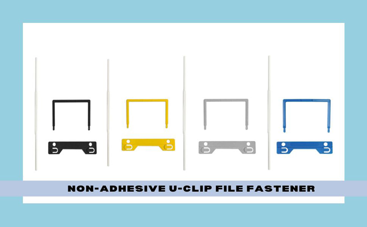 medical file record u clip fastener