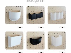 pegboard storage bin