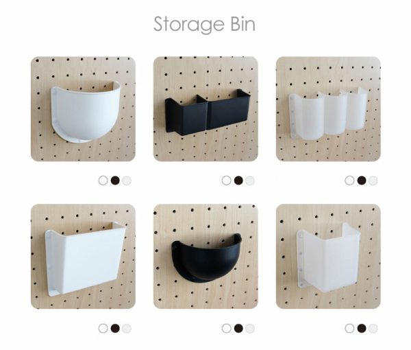 pegboard storage bin